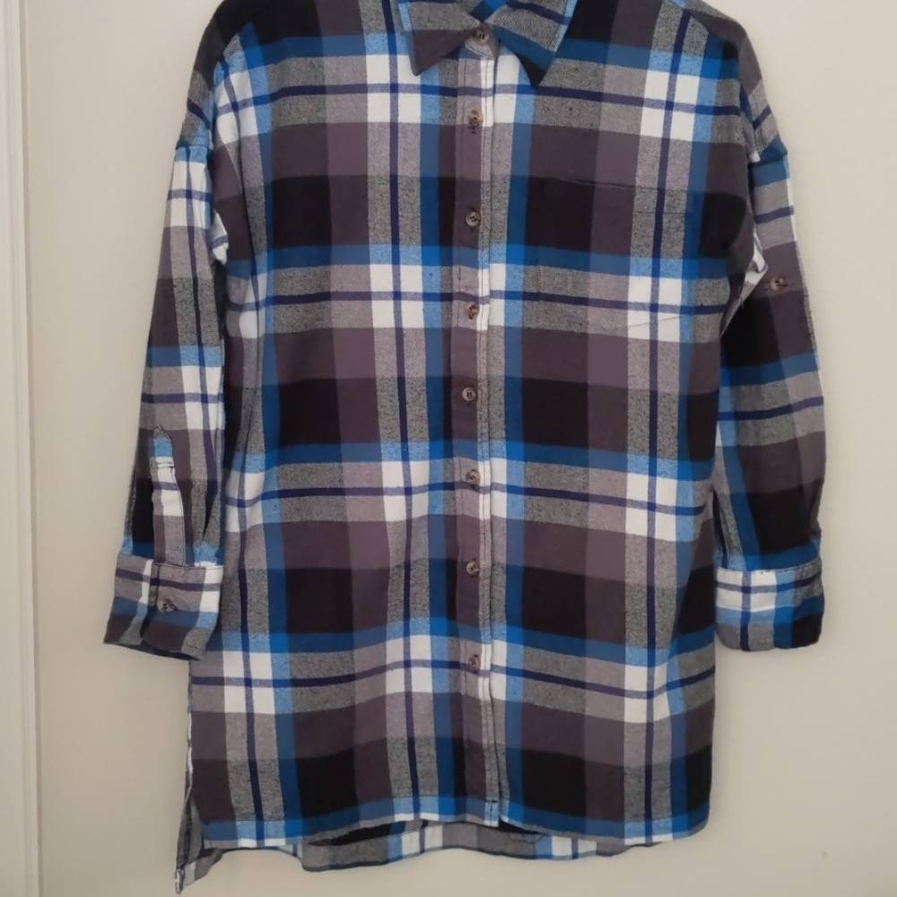 Heavyweight flannel shirt size Small